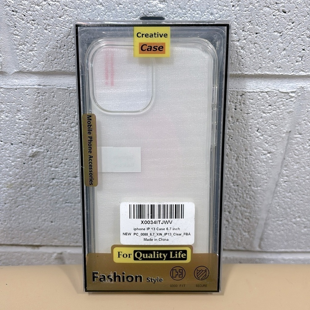 NWT Creative clear case I phone 13 6.7”​​​​​​​